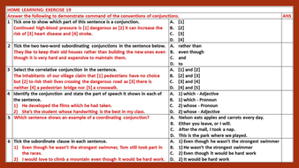 CONJUNCTION TYPES: 50 GOOGLE SLIDES | Teaching Resources