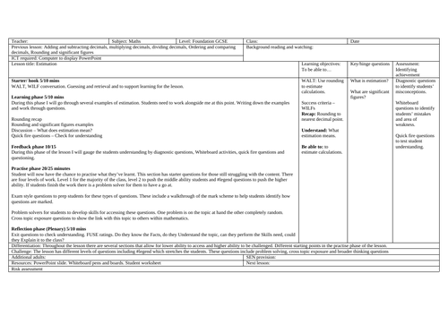 Estimation lesson bundle | Teaching Resources