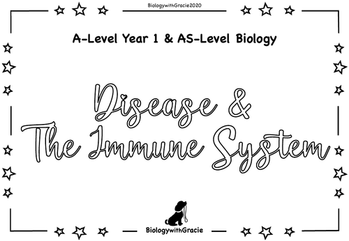 A-Level Year 1 & AS- Level Biology Disease & The Immune System Revision ...
