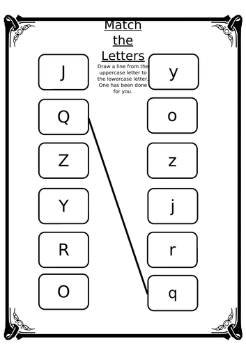 Capital/uppercase/lowercase letters bundle! | Teaching Resources