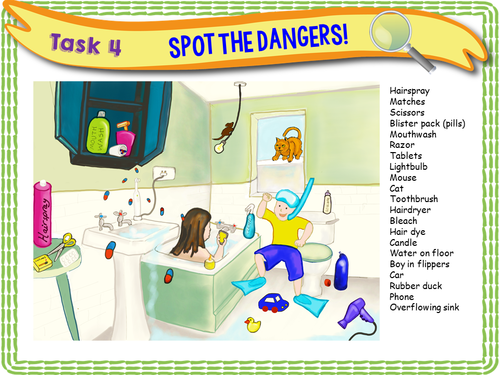 Household Dangers and Medicine Safety | Teaching Resources