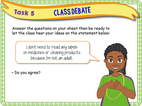 Household Dangers and Medicine Safety | Teaching Resources