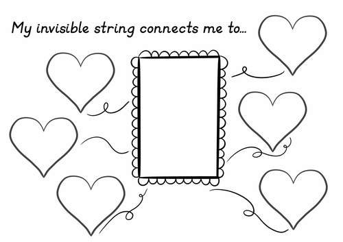 The Invisible String - Activity FREEBIE by TeacherFYI