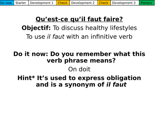 Qu´est-ce qu´il faut faire? Dynamo 2 Module 5.4