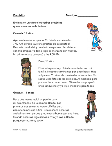 spanish-preterite-tense-reading-worksheet-20-fill-in-the-blanks