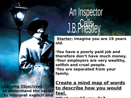 An Inspector Calls: context and intro | Teaching Resources