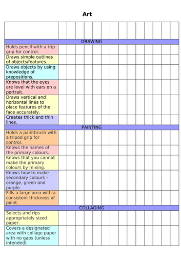 Year 1 Tracking Sheets | Teaching Resources