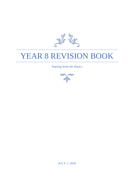 year 8 maths revision booklet teaching resources