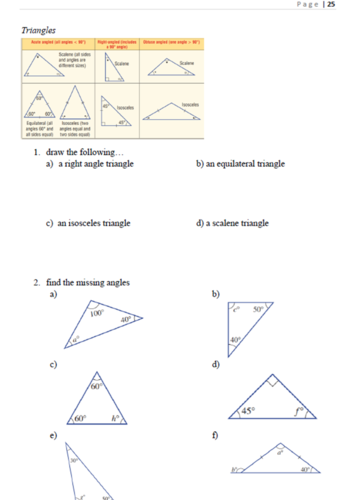 Year 8 Maths Revision Booklet | Teaching Resources