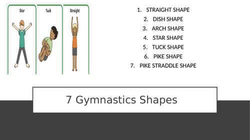 Gymnastic Shapes Primary