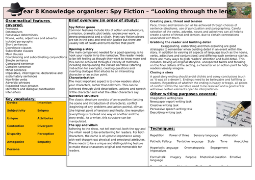 spy-fiction-lessons-and-homework-to-stretch-and-challenge-year-8-pupils
