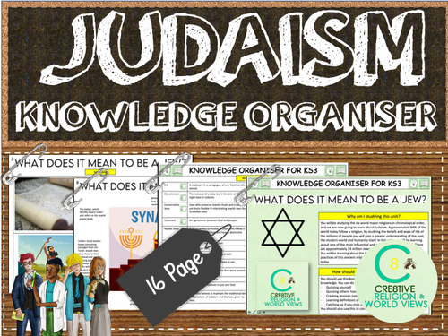 Judaism Knowledge Organiser | Teaching Resources