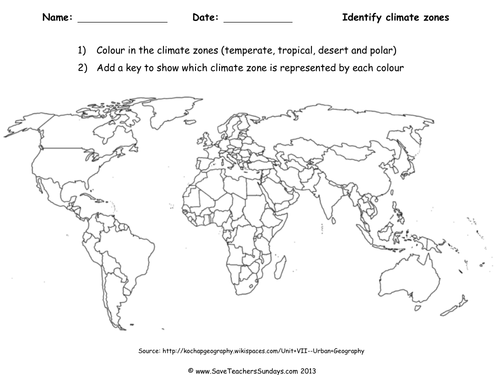 Climate Zones KS2 Planning and Resources (7 lessons) | Teaching Resources