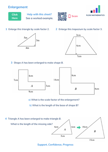 Enlargement and similarity (Australian Curriculum) | Teaching Resources