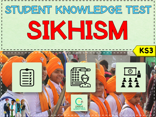 Sikhism KS3 Topic Test | Teaching Resources