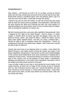 11 Plus Comprehension Test | Teaching Resources