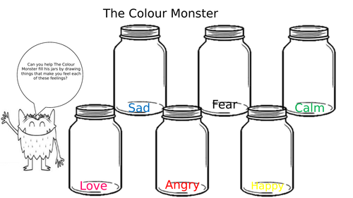 The Colour Monster Unit | Teaching Resources