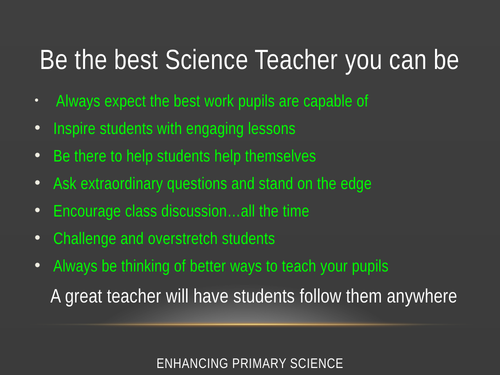 TEACHING THE BEST SCIENCE LESSON | Teaching Resources