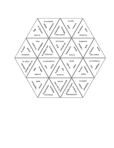 fournitures-scolaires-school-supplies-in-french-tarsia-puzzle