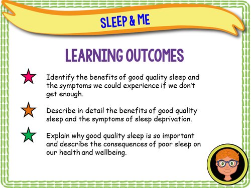 Sleep Hygiene Teaching Resources