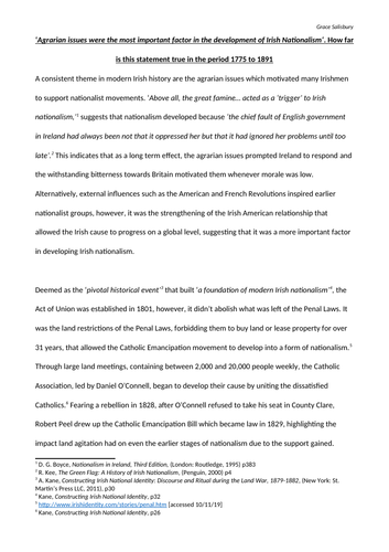 Aqa history coursework a level grade boundaries image