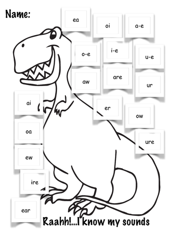 dinosaur language activities