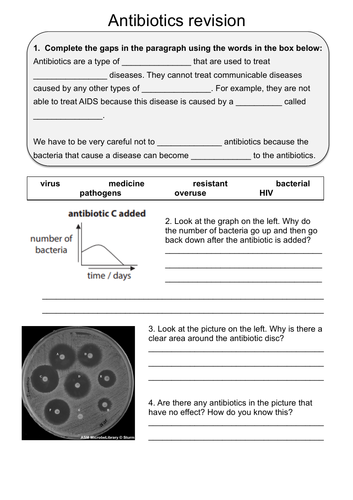 Edexcel Biology revision worksheets (T5 - Health and disease ...