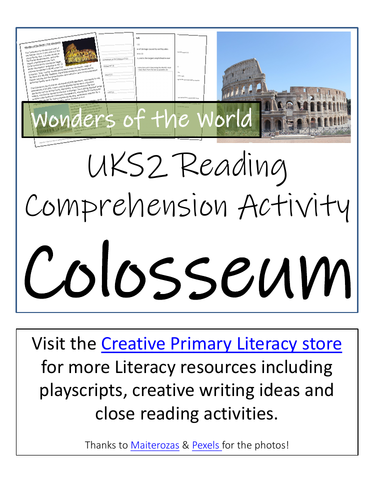 Seven Wonders of the World - UKS2 BOOM Cards™ Comprehension Bundle ...