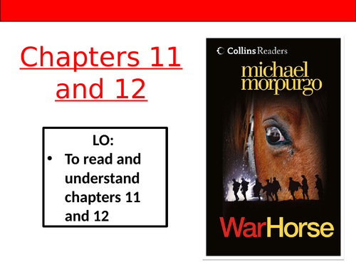 War Horse (ideal for remote/normal lessons) | Teaching Resources