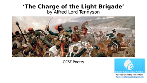 GCSE Poetry: ‘The Charge of the Light Brigade’ by Alfred Lord Tennyson ...