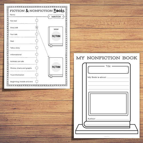 Nonfiction Books Activity | Teaching Resources
