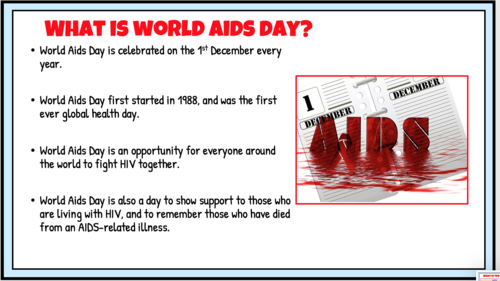 WORLD AIDS DAY 2024 | Teaching Resources