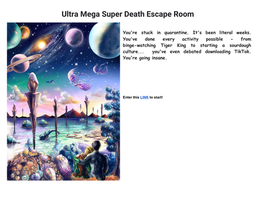 Ultra Mega Super Death Escape Room