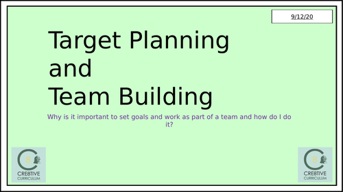 Target Setting - September | Teaching Resources