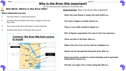 africa ks3 geography teaching resources