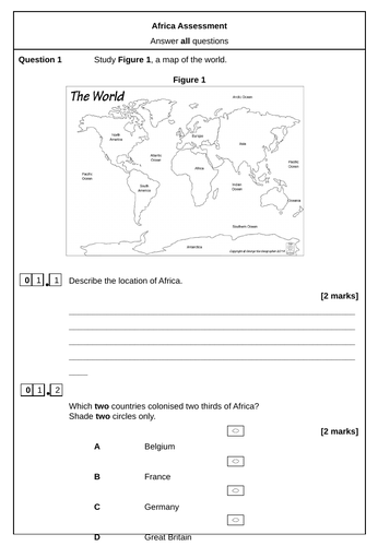 Africa: KS3 Geography | Teaching Resources