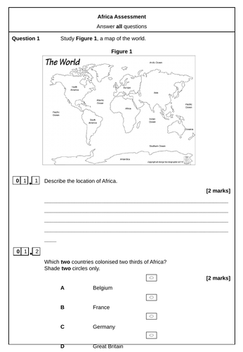 ks3 geography homework