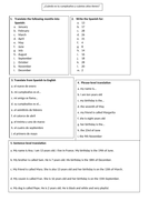 Todo sobre mi worksheets | Teaching Resources