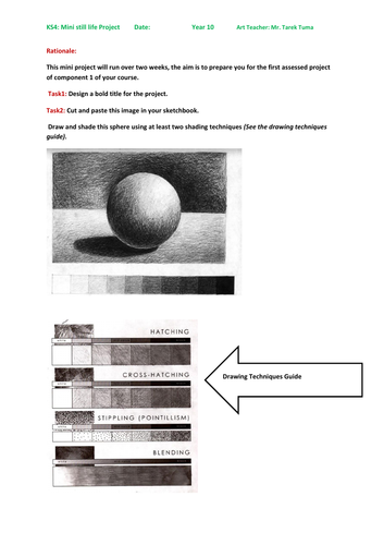 Still Life Mini Project | Teaching Resources