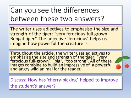 English Language Paper 2 Q3 | Teaching Resources