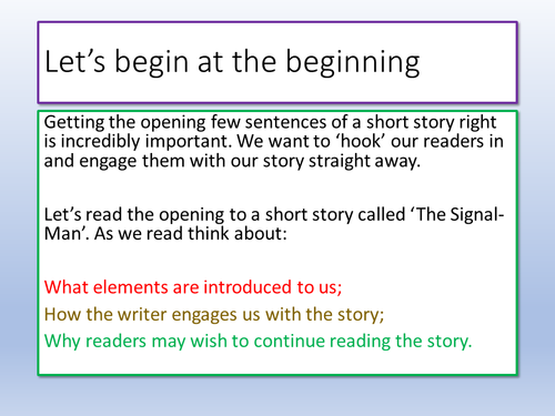introduction about creative writing
