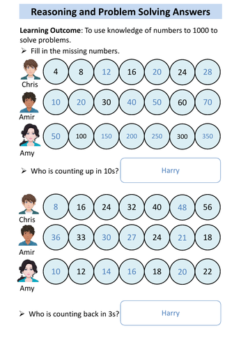 ocr-entry-level-3-maths-numbers-to-1000-teaching-resources