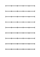blank number lines teaching resources