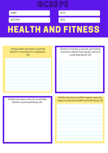 health-fitness-and-well-being-gcse-pe-teaching-resources