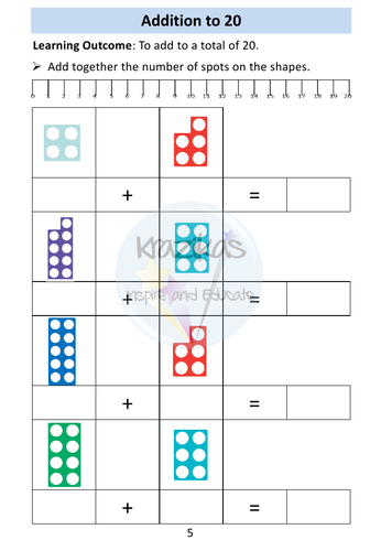 Functional Skills Maths - Entry Level 1 - Addition to 20 | Teaching ...
