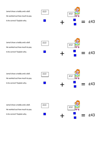 Year 1/2 KS1 shop themed addition observation maths lesson | Teaching ...