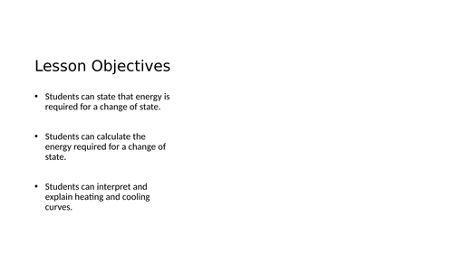 Particle Model - GCSE Trilogy Science Topic | Teaching Resources