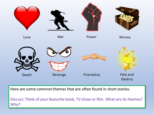 Short Stories Themes | Teaching Resources