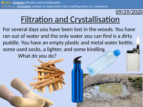 GCSE Chemistry: Filtration and Crystallisation