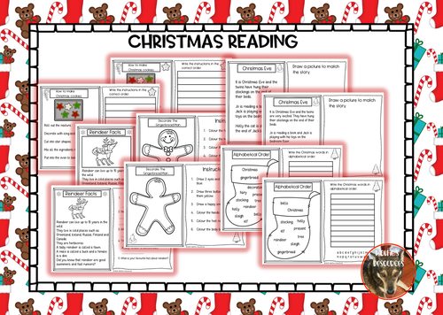 Christmas Reading Comprehensions | Teaching Resources